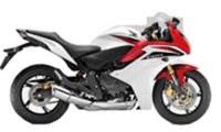 11-12 CBR600F Carénage