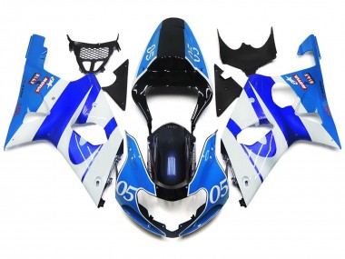 05 Bleu Brillant 00-02 Suzuki GSXR 1000 Carénage
