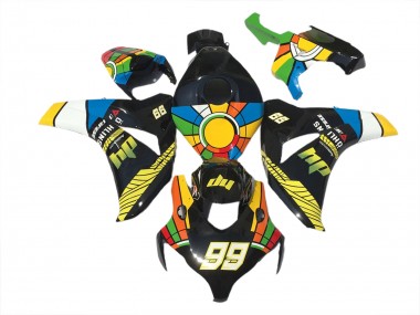 99 Multicolores 08-11 Honda CBR1000RR Carénage