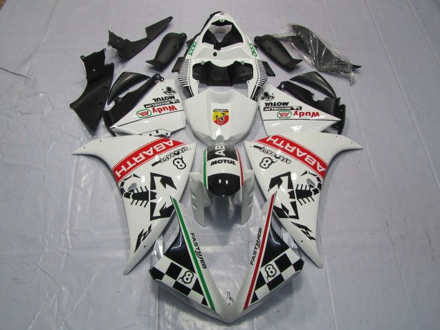 Abarth 12-14 Yamaha R1 Carénage Abarth 12-14 Yamaha R1 Carénage
