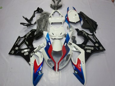 Alien Bleu & Blanc 09-14 BMW S1000RR Carénage