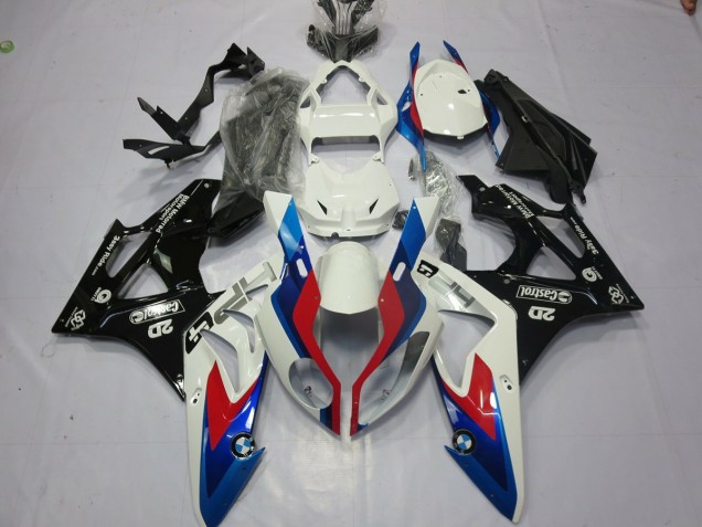 Alien Bleu & Blanc 09-14 BMW S1000RR Carénage Alien Bleu & Blanc 09-14 BMW S1000RR Carénage