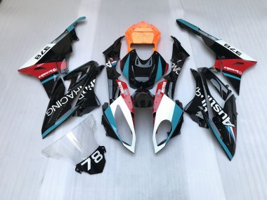 Alien Bleu & Blanc 09-14 BMW S1000RR Carénage