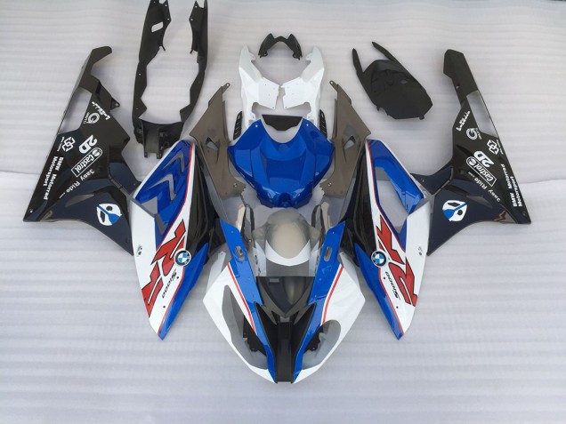 Alien Bleu & Blanc 09-14 BMW S1000RR Carénage Alien Bleu & Blanc 09-14 BMW S1000RR Carénage