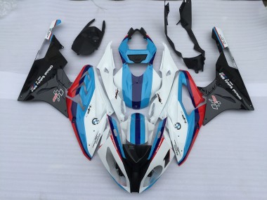 Alien Bleu & Blanc 09-14 BMW S1000RR Carénage