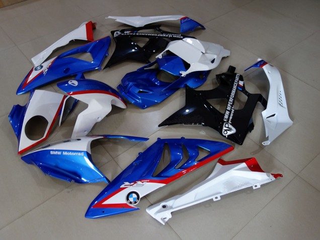 Alien Bleu & Blanc 09-14 BMW S1000RR Carénage Alien Bleu & Blanc 09-14 BMW S1000RR Carénage