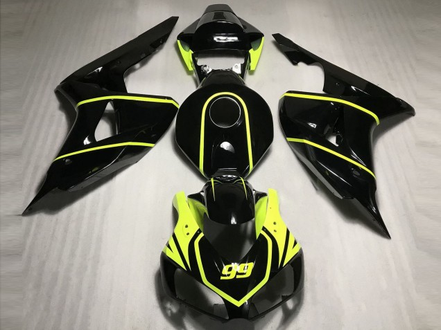Alta Visibilità E Cbr Nero 06-07 Honda CBR1000RR Carénage Alta Visibilità E Cbr Nero 06-07 Honda CBR1000RR Carénage