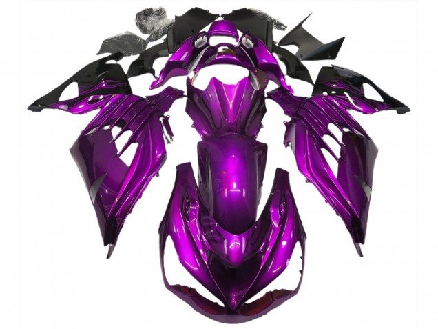 Ambiance Violet Brillant 12-21 Kawasaki ZX14R Carénage Ambiance Violet Brillant 12-21 Kawasaki ZX14R Carénage