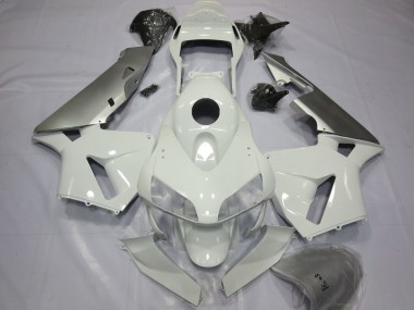Argent & Blanc 03-04 Honda CBR600RR Carénage