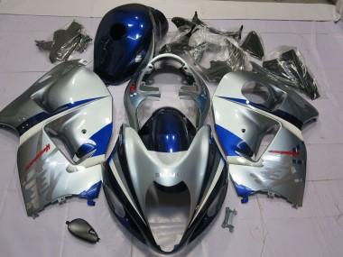 Argent & Bleu 97-07 Suzuki GSXR 1300 Carénage