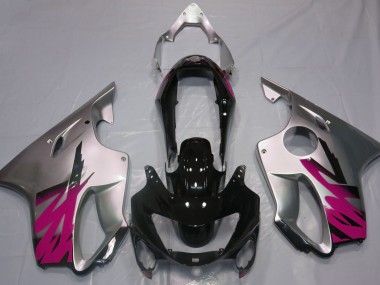 Argent Brillant & Rose 99-00 Honda CBR600 F4 Carénage