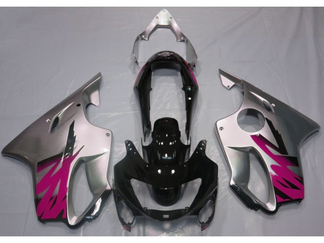 Argent Brillant & Rose 99-00 Honda CBR600 F4 Carénage Argent Brillant & Rose 99-00 Honda CBR600 F4 Carénage