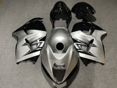 Argent & Noir 97-07 Suzuki GSXR 1300 Carénage