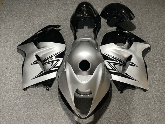 Argent & Noir 97-07 Suzuki GSXR 1300 Carénage Argent & Noir 97-07 Suzuki GSXR 1300 Carénage