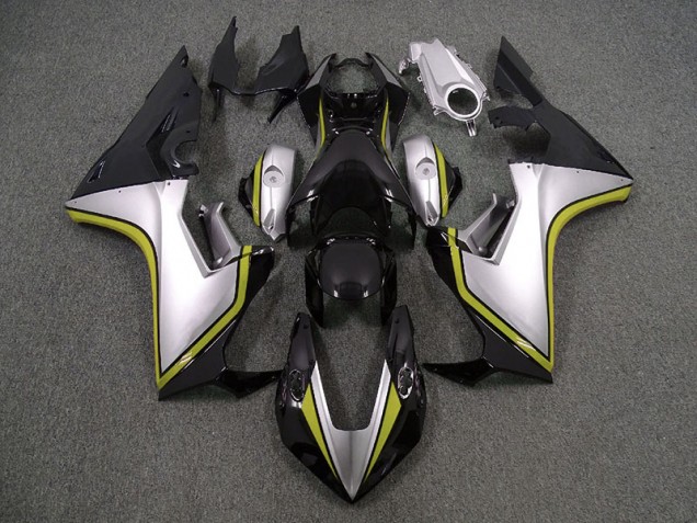 Argent & Noir & Jaune 17-23 Honda CBR1000RR Carénage