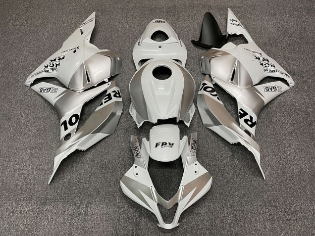 Argent Repsol 09-12 Honda CBR600RR Carénage Argent Repsol 09-12 Honda CBR600RR Carénage