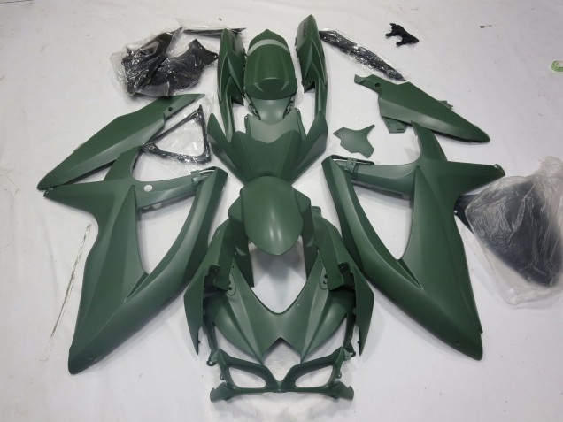 Armée Verte 08-10 Suzuki GSXR 600-750 Carénage Armée Verte 08-10 Suzuki GSXR 600-750 Carénage