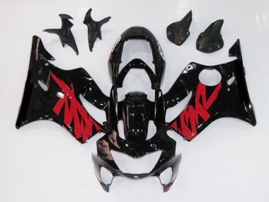Autocollant Rouge Noir Brillant 99-00 Honda CBR600 F4 Carénage