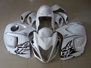 Blanc 08-20 Suzuki GSXR 1300 Carénage