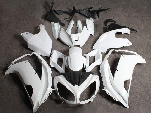 Blanc 12-16 Kawasaki Ninja 650R Carénage Blanc 12-16 Kawasaki Ninja 650R Carénage