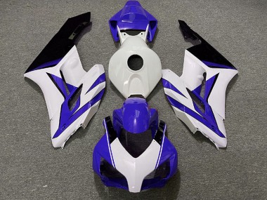 Blanc Bleu Foncé & Noir Brillant 04-05 Honda CBR1000RR Carénage