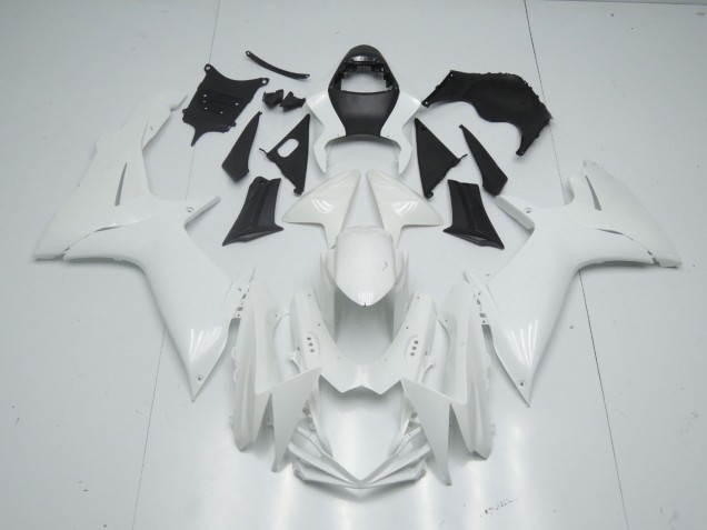 Blanc Brillant 09-16 Suzuki GSXR 1000 Carénage Blanc Brillant 09-16 Suzuki GSXR 1000 Carénage