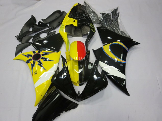 Blanc Brillant 12-14 Yamaha R1 Carénage Blanc Brillant 12-14 Yamaha R1 Carénage