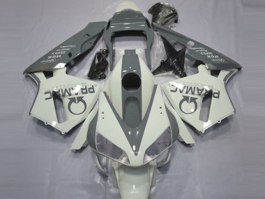 Blanc Brillant & Gris Pramac 03-04 Honda CBR600RR Carénage