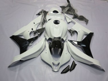 Blanc Brillant & Noir 07-08 Honda CBR600RR Carénage