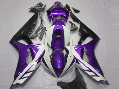 Blanc Brillant & Violet 06-07 Honda CBR1000RR Carénage