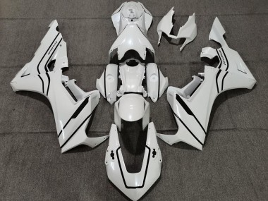 Blanc Nacré & Noir 17-23 Honda CBR1000RR Carénage