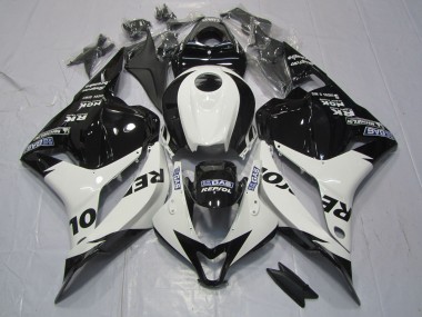 Blanc & Noir Repsol 09-12 Honda CBR600RR Carénage