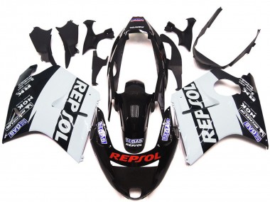 Blanc Repsol Brillant 96-07 Honda CBR1100XX Carénage