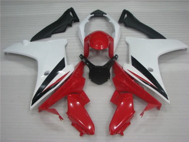 Blanc Rouge & Noir 11-12 Honda CBR600F Carénage