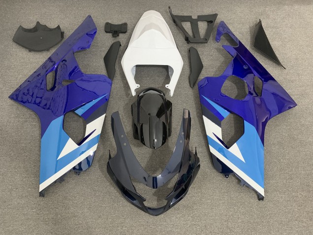 Bleu 04-05 Suzuki GSXR 600-750 Carénage Bleu 04-05 Suzuki GSXR 600-750 Carénage