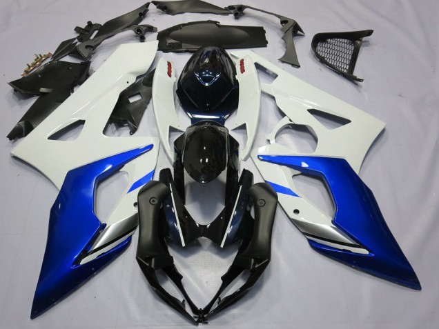 Bleu & Blanc 05-06 Suzuki GSXR 1000 Carénage Bleu & Blanc 05-06 Suzuki GSXR 1000 Carénage