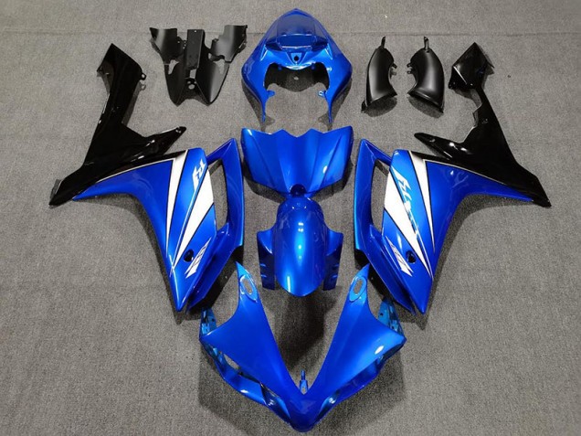 Bleu Blanc & Noir 07-08 Yamaha R1 Carénage Bleu Blanc & Noir 07-08 Yamaha R1 Carénage