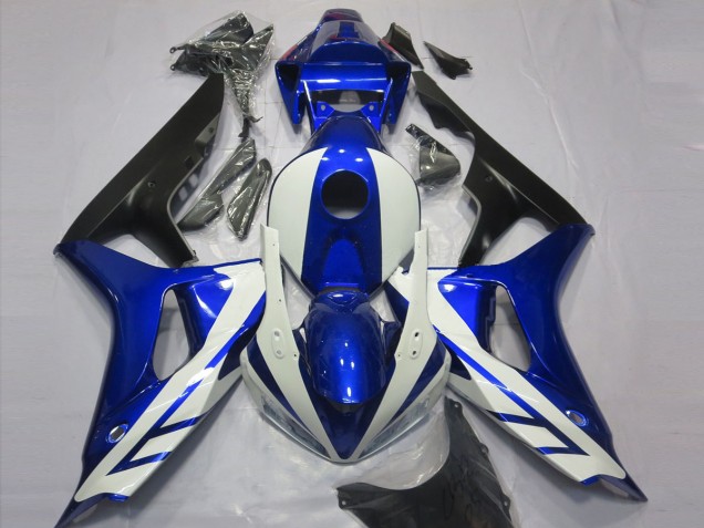 Bleu Brillant & Argent 06-07 Honda CBR1000RR Carénage Bleu Brillant & Argent 06-07 Honda CBR1000RR Carénage