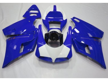 Bleu Brillant & Blanc 93-05 Ducati 996 748 916 998 Carénage