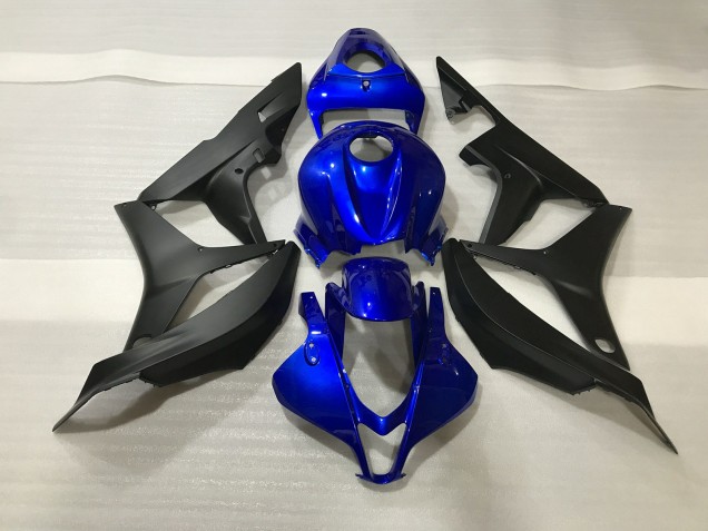 Bleu Brillant & Citron Vert 07-08 Honda CBR600RR Carénage Bleu Brillant & Citron Vert 07-08 Honda CBR600RR Carénage