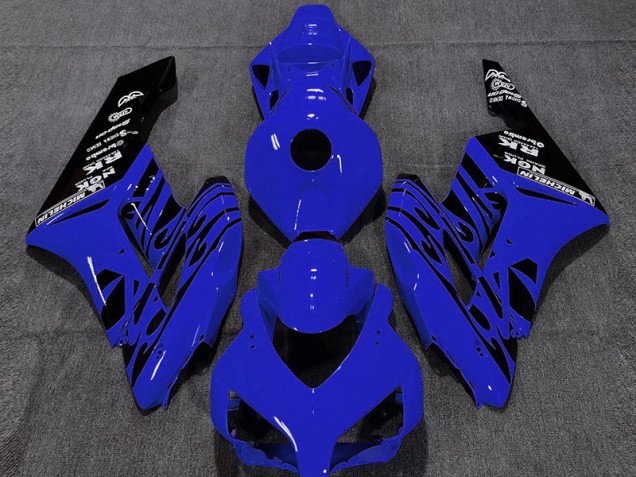 Bleu Brillant Flamme 04-05 Honda CBR1000RR Carénage Bleu Brillant Flamme 04-05 Honda CBR1000RR Carénage