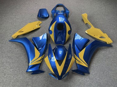 Bleu Brillant & Jaune 12-16 Honda CBR1000RR Carénage
