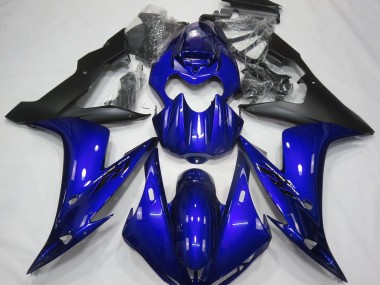 Bleu Brillant & Noir 04-06 Yamaha R1 Carénage