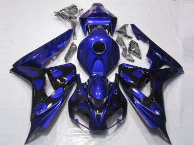 Bleu Brillant & Noir 06-07 Honda CBR1000RR Carénage