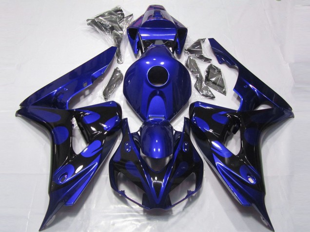 Bleu Brillant & Noir 06-07 Honda CBR1000RR Carénage