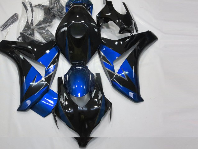 Bleu Brillant & Noir 08-11 Honda CBR1000RR Carénage Bleu Brillant & Noir 08-11 Honda CBR1000RR Carénage
