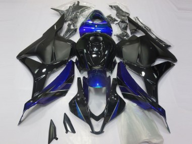 Bleu Brillant & Noir 09-12 Honda CBR600RR Carénage
