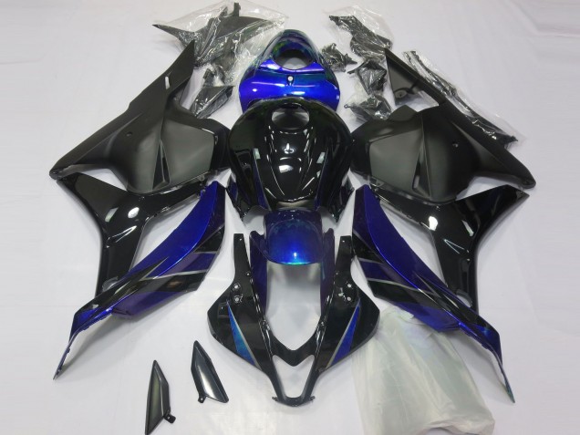 Bleu Brillant & Noir 09-12 Honda CBR600RR Carénage Bleu Brillant & Noir 09-12 Honda CBR600RR Carénage