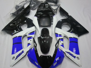 Bleu Brillant & Noir 98-02 Yamaha R6 Carénage