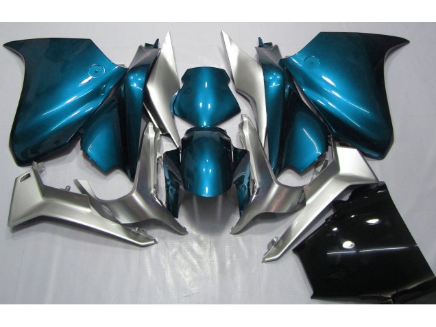 Bleu Clair & Argent 10-13 Honda VFR1200 Carénage Bleu Clair & Argent 10-13 Honda VFR1200 Carénage